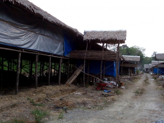 Salah satu Lokasi ternak yang berada di Desa Pematang Bulu